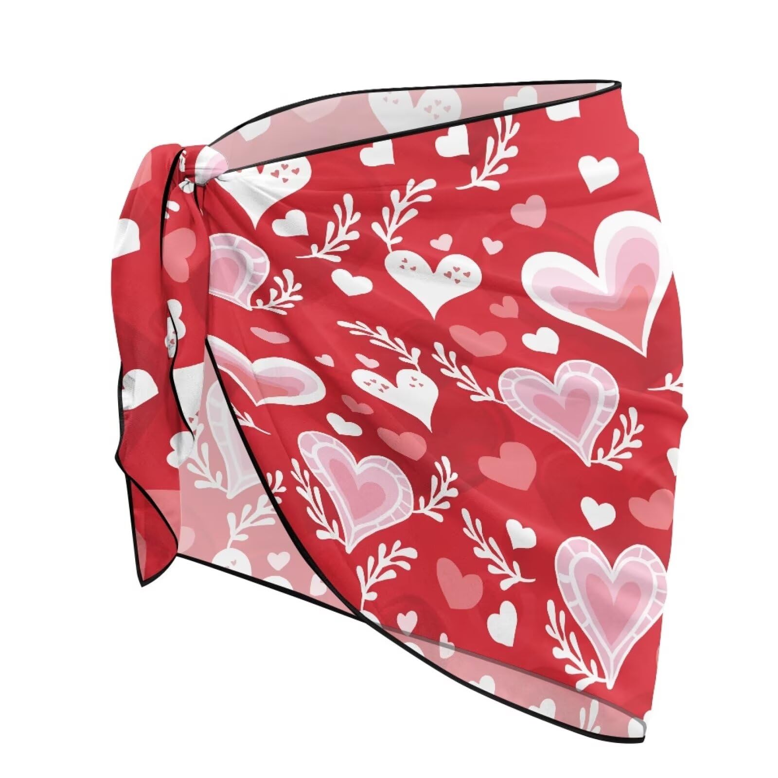 Beach Beauty Cover Wrap - Heart Design